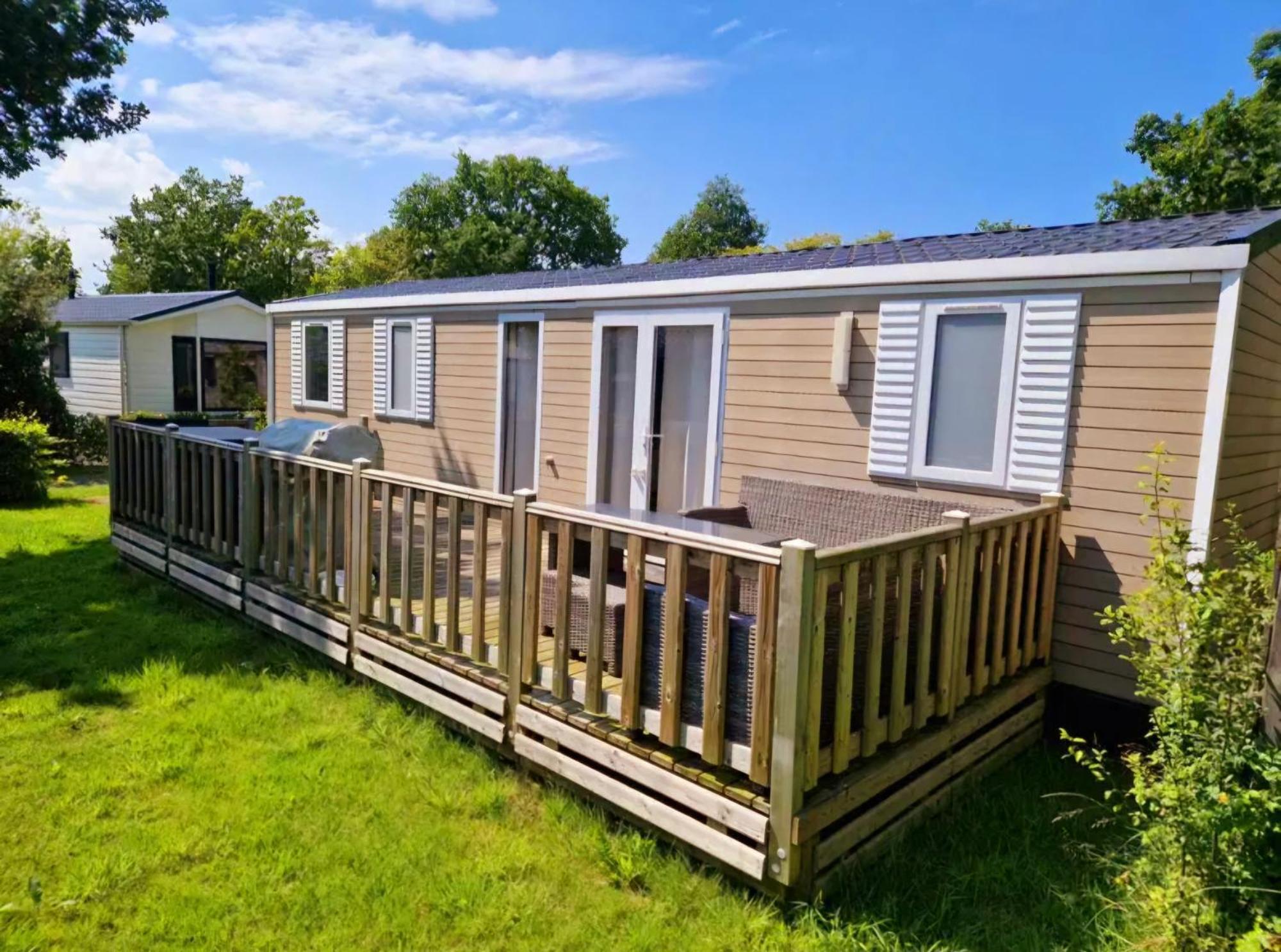 Enjoy Natur, See Und Meer Chalet Lauwersoog- 1-6 Pers- 3 Schlafzimmer, 2 Badezimmer- Fruehes Einchecken Ab 14 Uhr Dış mekan fotoğraf